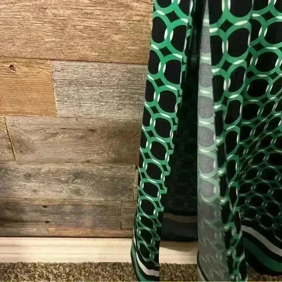 Michael Michael Kors size XS green resort maxi dress kaftan j - Picture 3 of 7